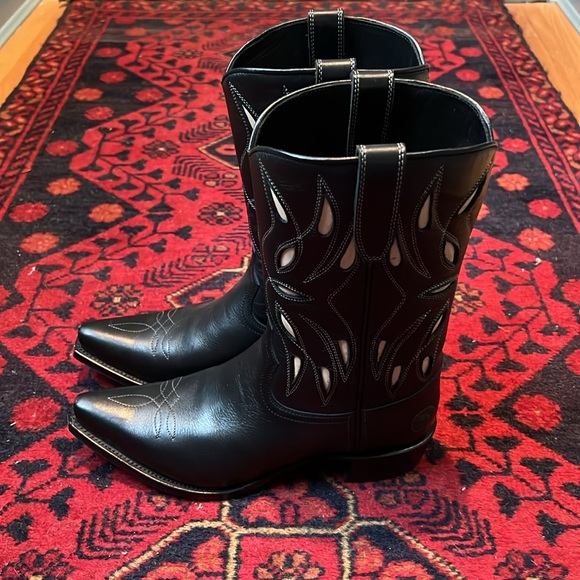 Ranch Road Sagebrush Black Boots - 6.5 - Picture 5 of 16